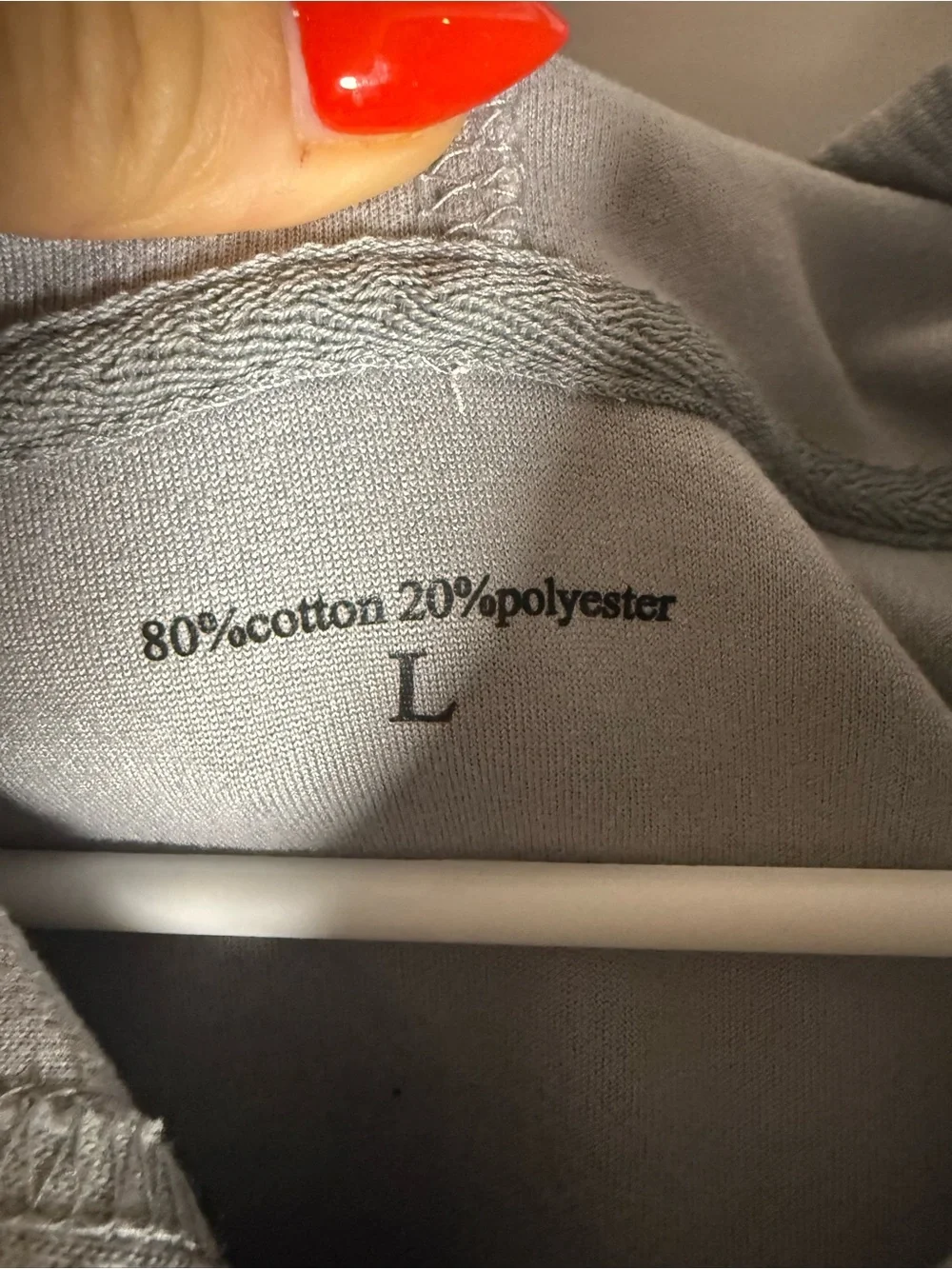 ModelCo Light Gray Crewneck Sweatshirt with Playful Can Graphic